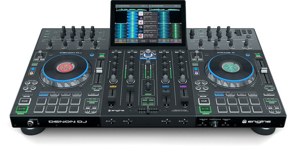 4-DECK STANDALONE DJ SYSTEM WITH 10-INCH TOUCHCREEN
